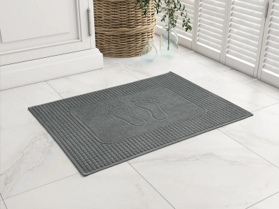 Полотенце для ног Гутен Морген 50x70 графит