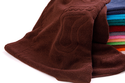 Полотенце для ног 50х70см горький шоколад BS450гр