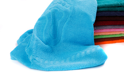 Полотенце для ног 50х70см бирюзовый BS450гр